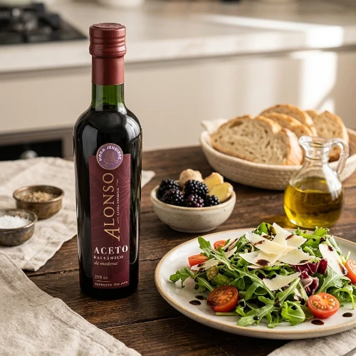 Alonso_olive_oil_balsamic_de_modena_brombær-ingefær_serveringsforslag